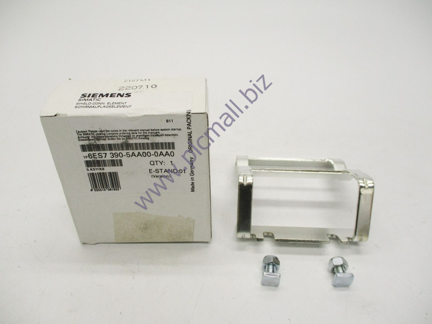6ES7390-5AA00-0AA0 Siemens SIMATIC S7, Shield support BRAND NEW