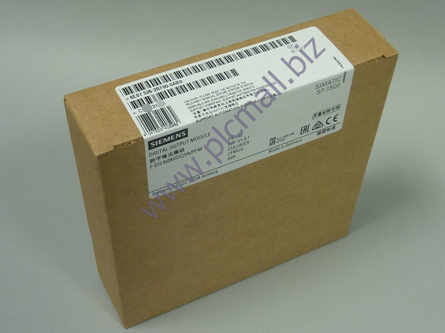6ES7526-2BF00-0AB0 Siemens  FAILSAFE DIGITAL OUTPUT MODULE F-DQ BRAND NEW