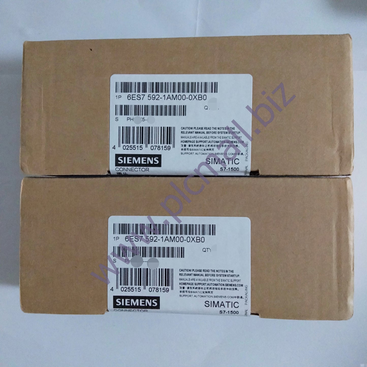 6ES7592-1AM00-0XB0 Siemens SIMATIC S7-1500, FRONTCONNECTOR BRAND NEW