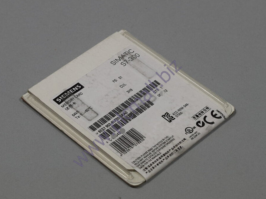 6ES7953-8LF20-0AA0 Siemens SIMATIC S7, MICRO MEMORY CARD BRAND NEW
