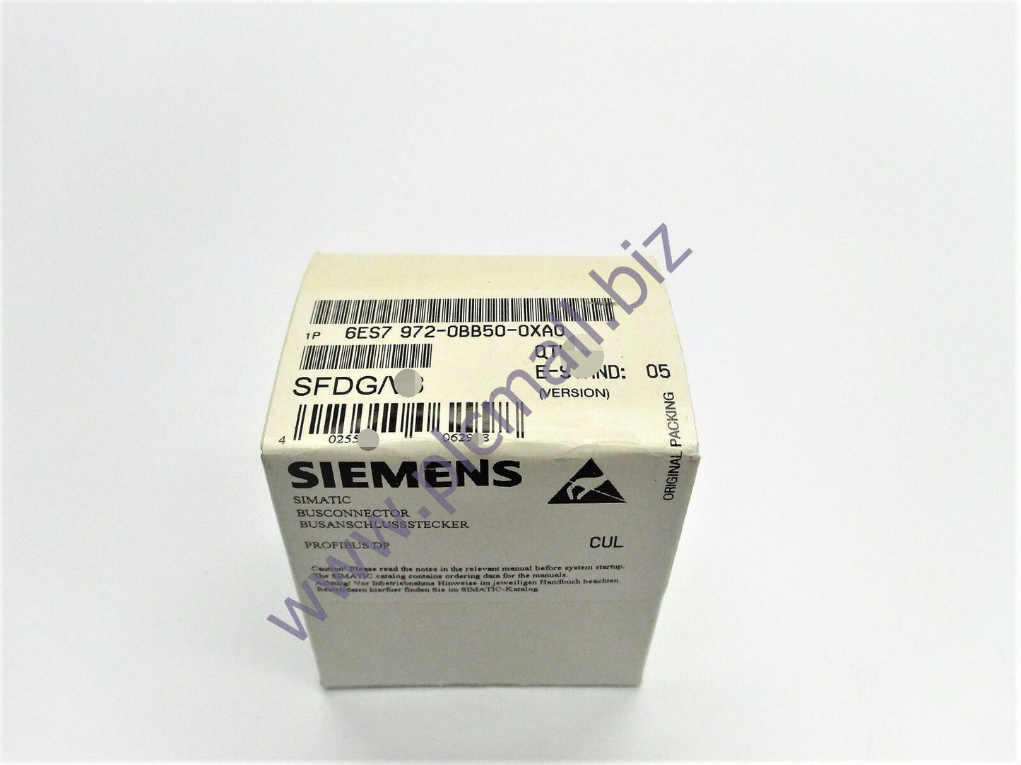 6ES7972-0BB50-0XA0 Siemens SIMATIC DP, BUS CONNECTOR BRAND NEW