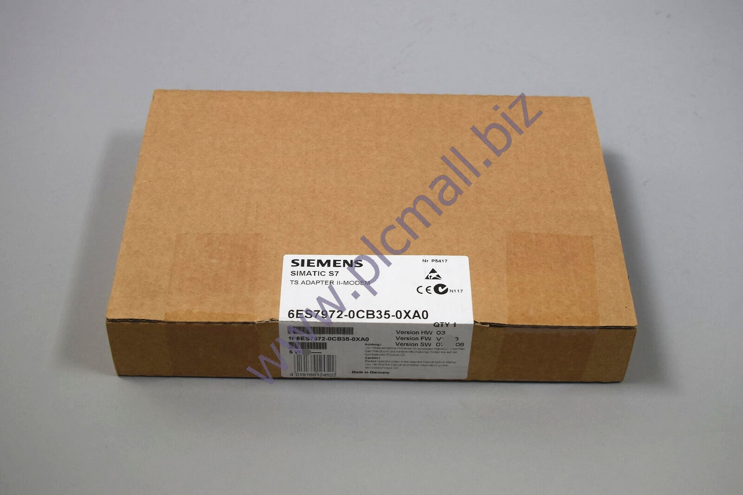 6ES7972-0CB35-0XA0 Siemens SIMATIC S7, TS ADAPTER II  BRAND NEW
