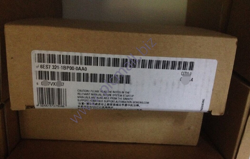 6ES7321-1BP00-0AA0 Siemens SIMATIC S7-300 DIGITAL INPUT SM321 BRAND NEW