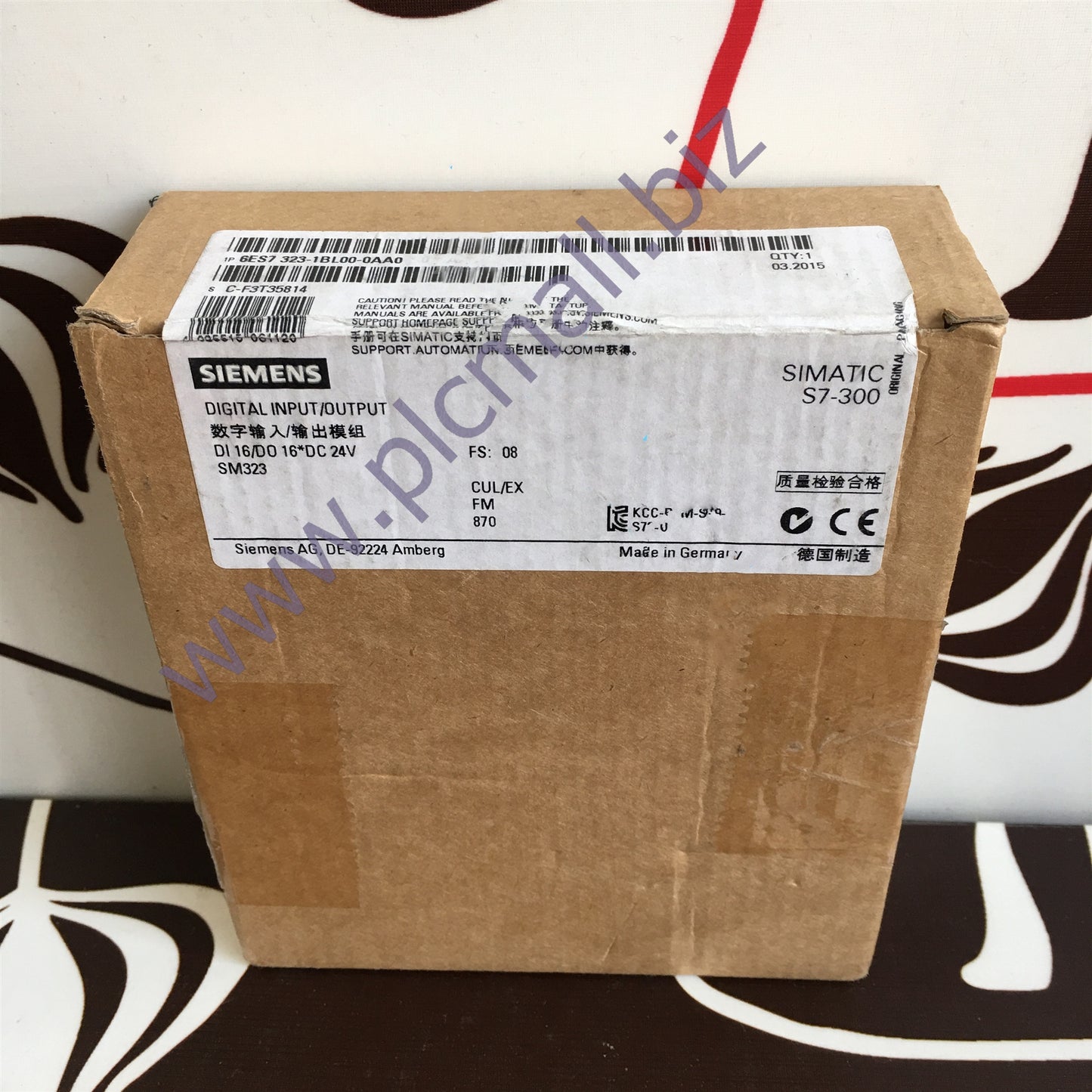 6ES7321-1BP00-0AA0 Siemens SIMATIC S7-300 DIGITAL INPUT SM321 BRAND NEW