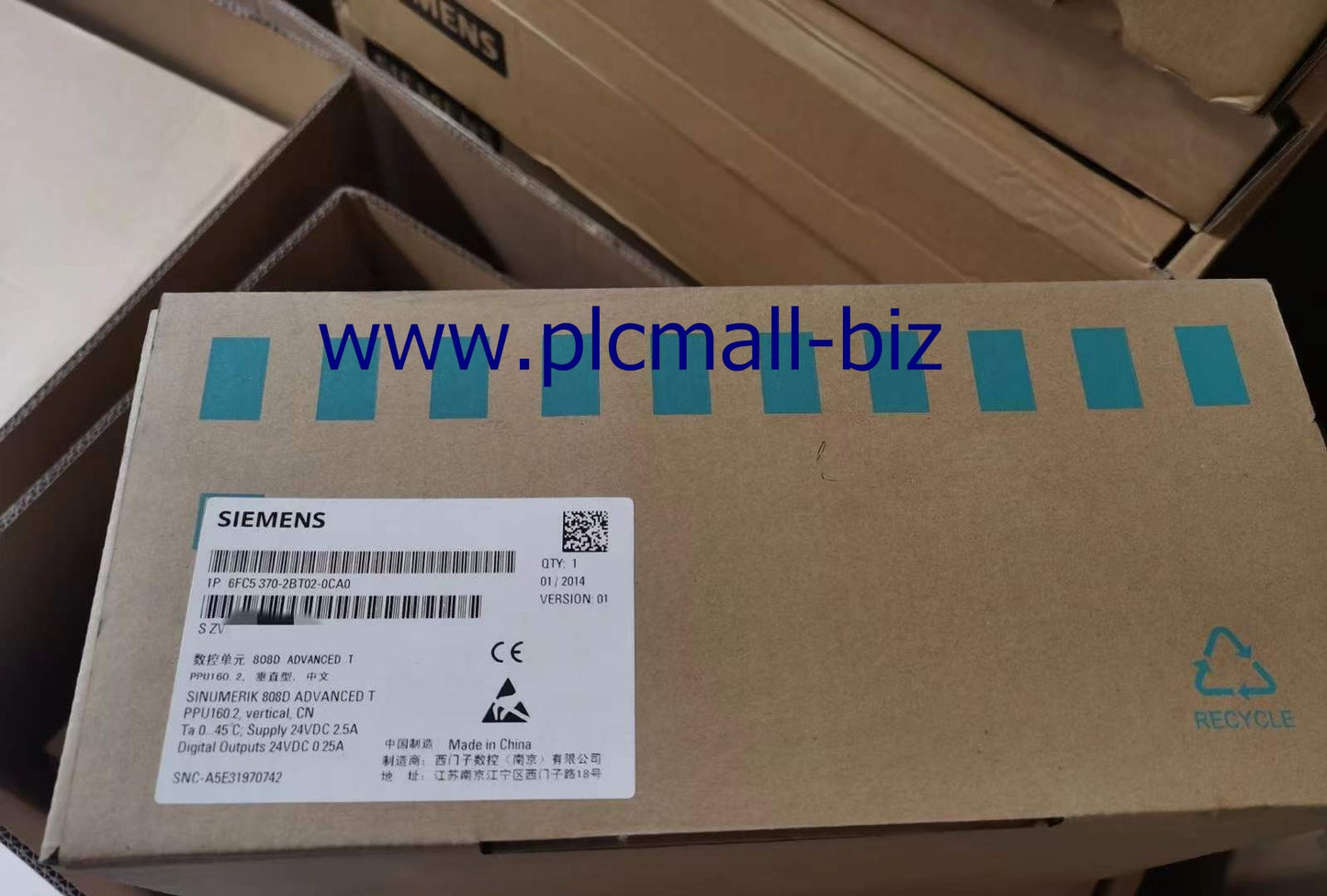 6FC5370-2BT02-0CA0 Siemens 808 CNC host Brand New