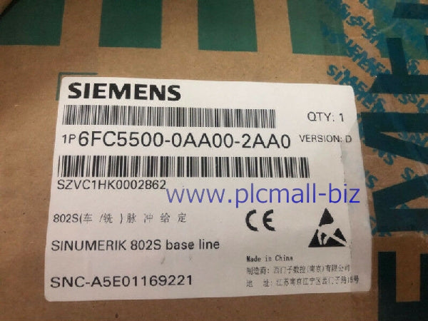 6FC5500-0AA00-2AA0 SIEMENS 802S CNC System Brand New
