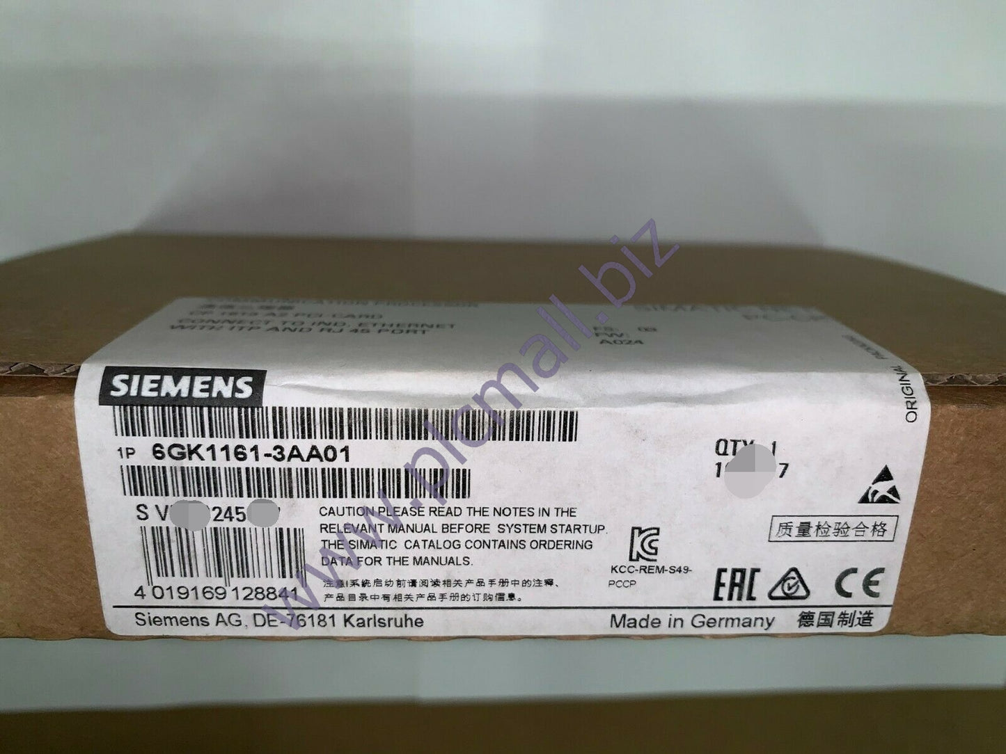 6GK1161-3AA01 Siemens COMMUNICATION PROCESSOR CP 1613 BRAND NEW