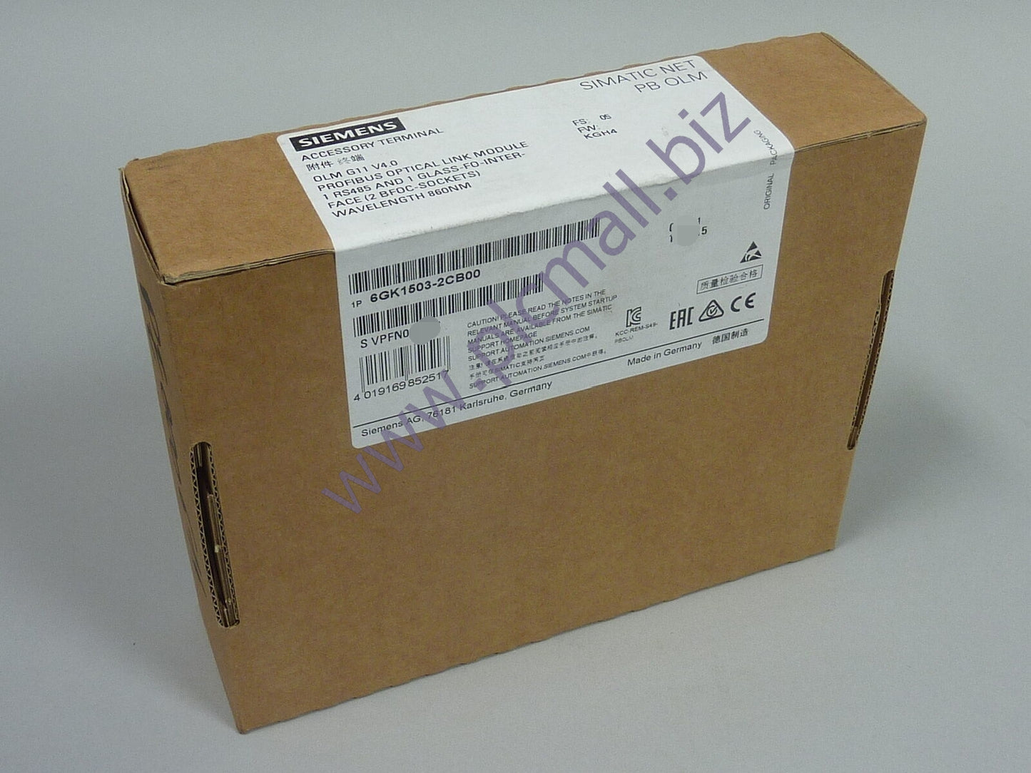 6GK1503-2CB00 Siemens PB OLM/G11 V4.0 OPTICAL LINK MODULE W BRAND NEW