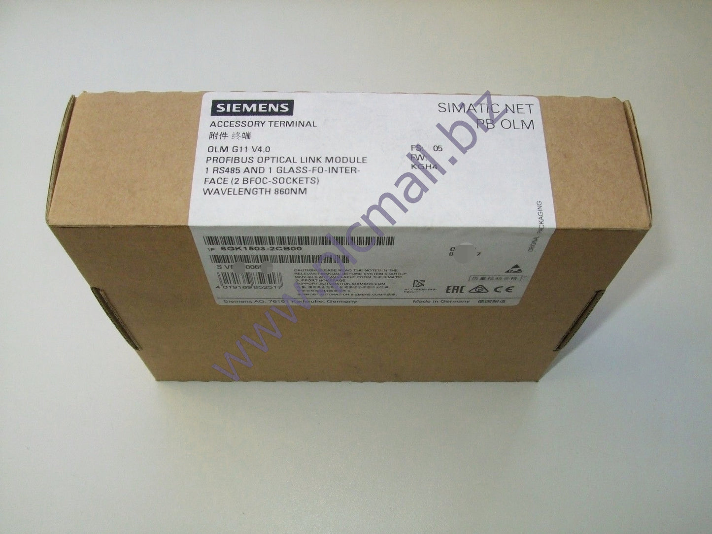 6GK1503-2CB00 Siemens PB OLM/G11 V4.0 OPTICAL LINK MODULE W BRAND NEW
