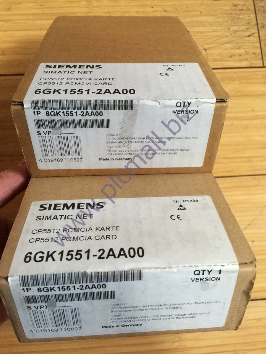 6GK1551-2AA00 Siemens COMMUNICATION PROCESSOR CP 5512  BRAND NEW