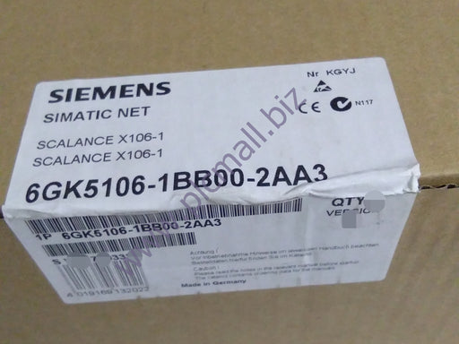 6GK5106-1BB00-2AA3 Siemens SCALANCE X106-1  BRAND NEW