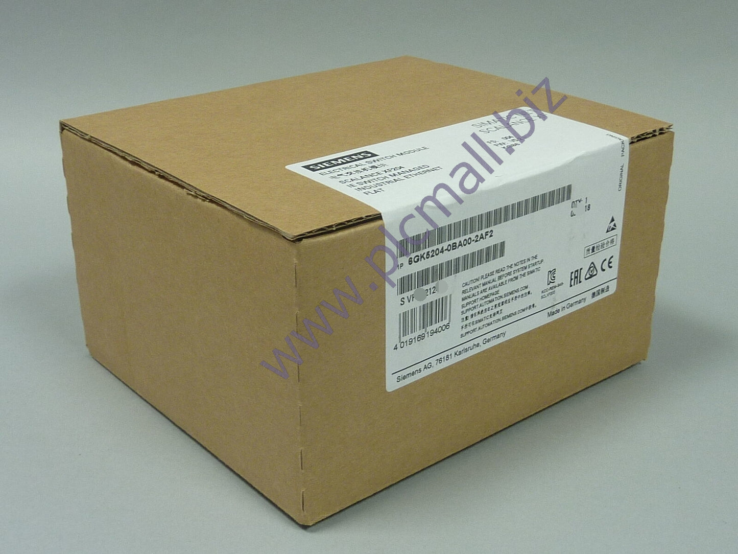 6GK5204-0BA00-2AF2 Siemens SCALANCE XF204, FLAT MANAGED IE  SWITCH BRAND NEW