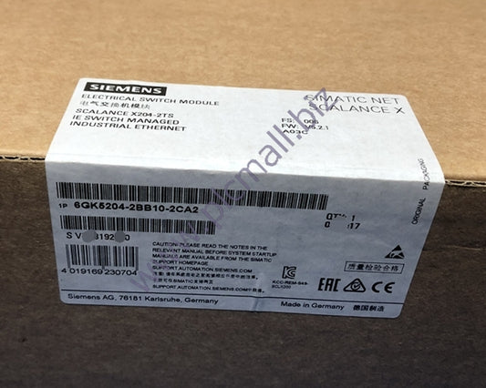 6GK5204-2BB10-2CA2 Siemens SCALANCE X204-2TS; MANAGED IE SWITCH BRAND NEW