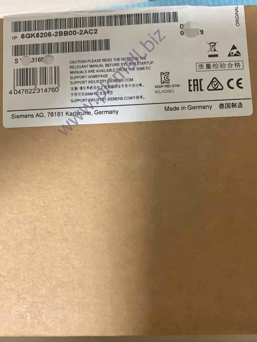 6GK5206-2BB00-2AC2 Siemens manageable layer 2 IE Switch BRAND NEW