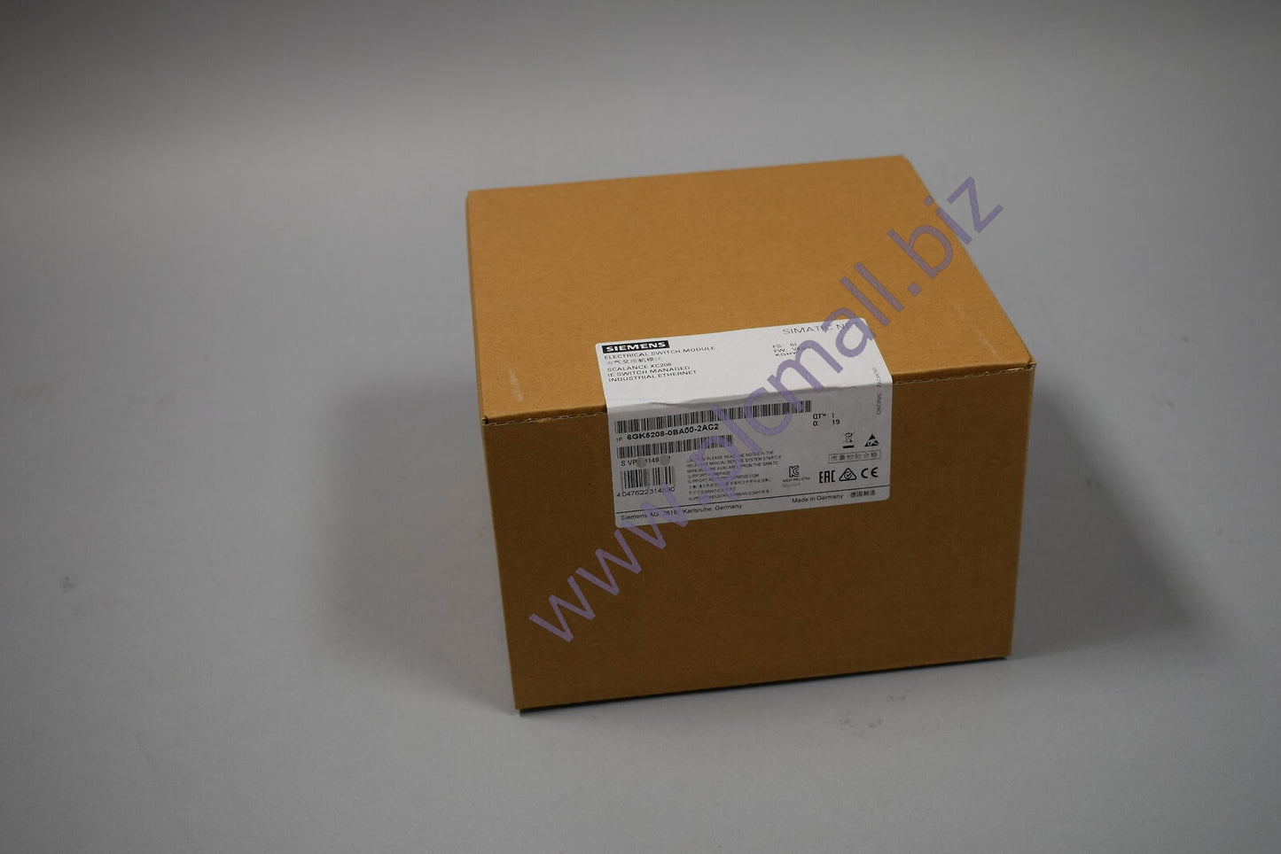 6GK5208-0BA00-2AC2  Siemens  SCALANCE XC208 MANAGEABLE LAYER 2 IE-SWITCH BRAND NEW