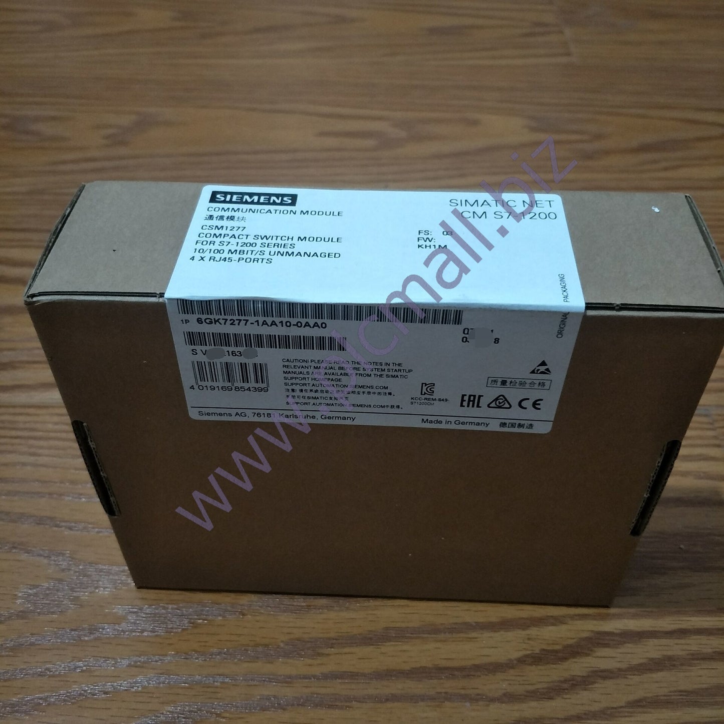 6GK7277-1AA10-0AA0 Siemens  COMPACT SWITCH MODULE CSM 1277 BRAND NEW