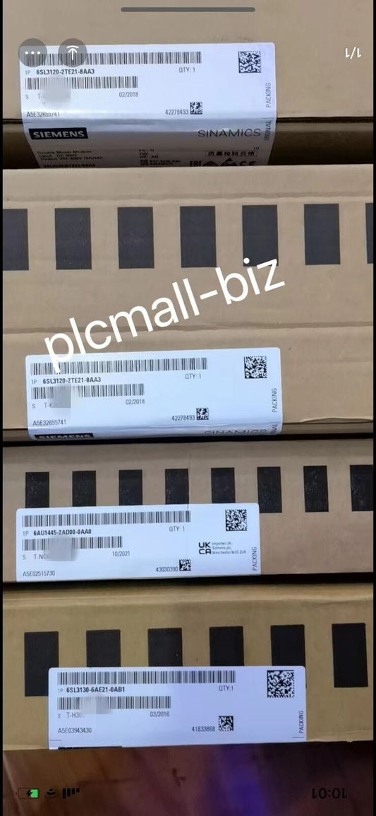 6SL3130-6AE21-0BA1 siemens modular Brand New