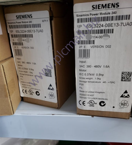 6SL3224-0BE13-7UA0 Siemens SINAMICS G120 POWER MODULE PM240 BRAND NEW