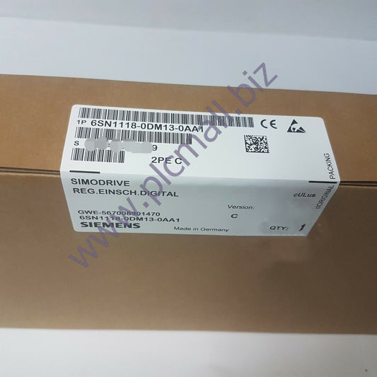 6SN1118-0DM13-0AA1 Siemens DIRECT MEASURING SYSTEM, STANDARD CLOSED-LOOP CONTROL,BRAND NEW