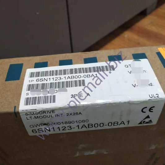 6SN1123-1AB00-0BA1  Siemens POWER MODULE, 2 AXES, 25 A, BRAND NEW