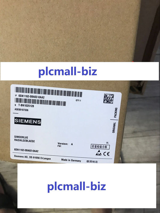 6SN1162-0BA02-0AA2 Siemens 611 Servo Power Fan Brand new