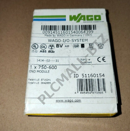 750-600 WAGO Module  Brand New