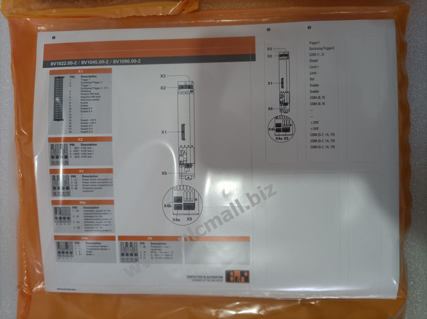 2 pcs 8V1090.00-2 B&R Brand New Fast Shipping By DHL