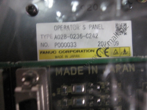A02B-0236-C242 Fanuc 18I system button Operation panel New in box