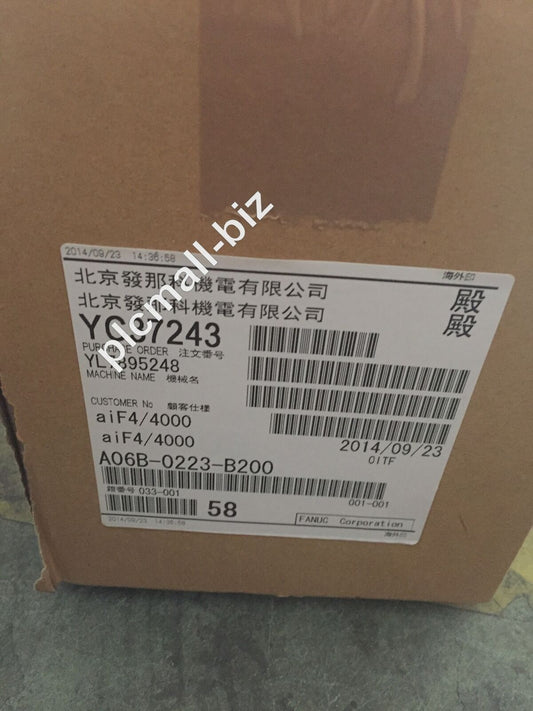 A06B-0223-B200 Fanuc servo motor Brand new