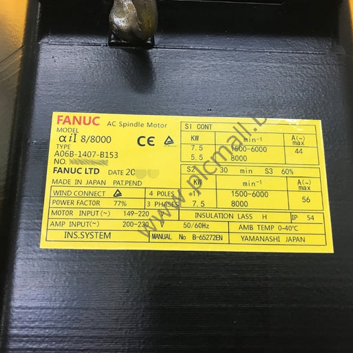 A06B-1407-B153 Fanuc servo motor aiI 8/8000 New in box