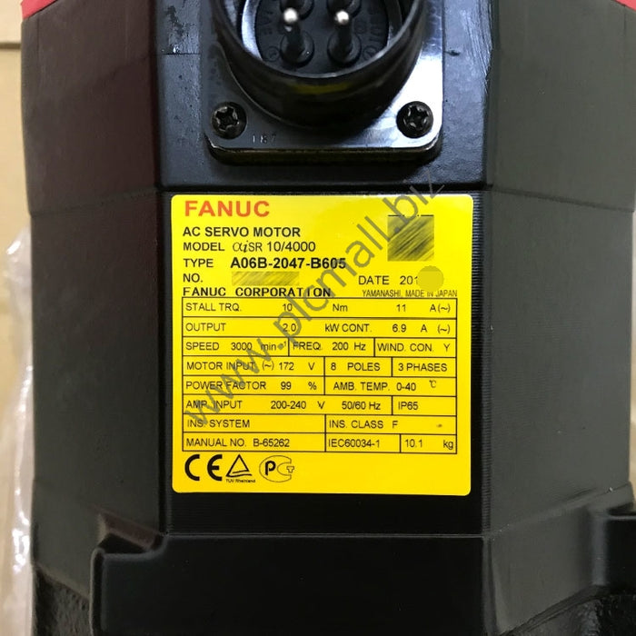 A06B-2047-B605 Fanuc servo motor aiSR 10/4000 New in box
