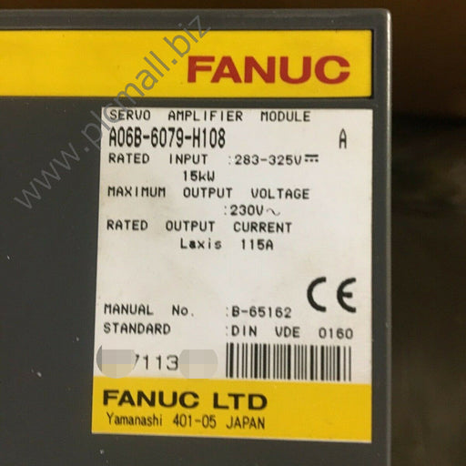 A06B-6079-H108 Fanuc Servo drive Amplifier New in box