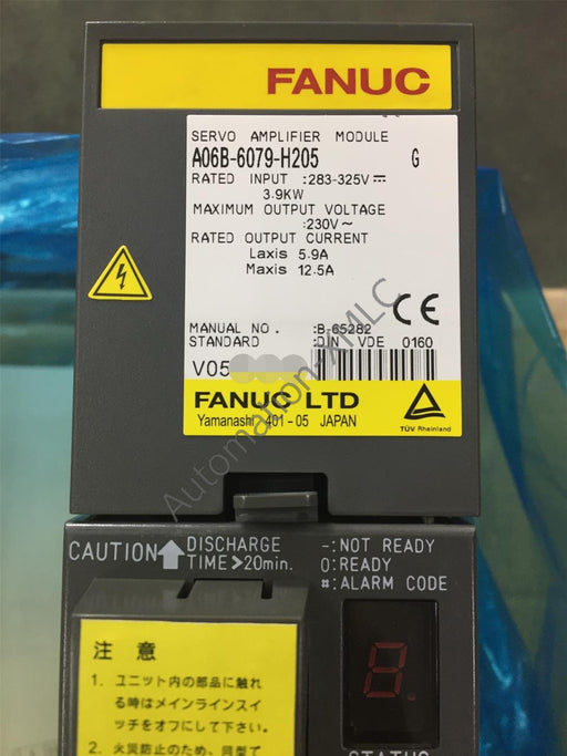 A06B-6079-H205 Fanuc Servo drive 3.9KW 230V New in box