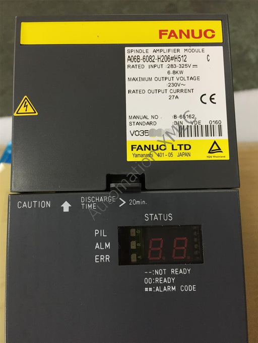 A06B-6082-H206#H512 Fanuc Servo drive Amplifier 6.8KW 230V New in box