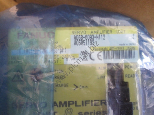 A06B-6093-H112 Fanuc Servo drive New in box Rapid transportation