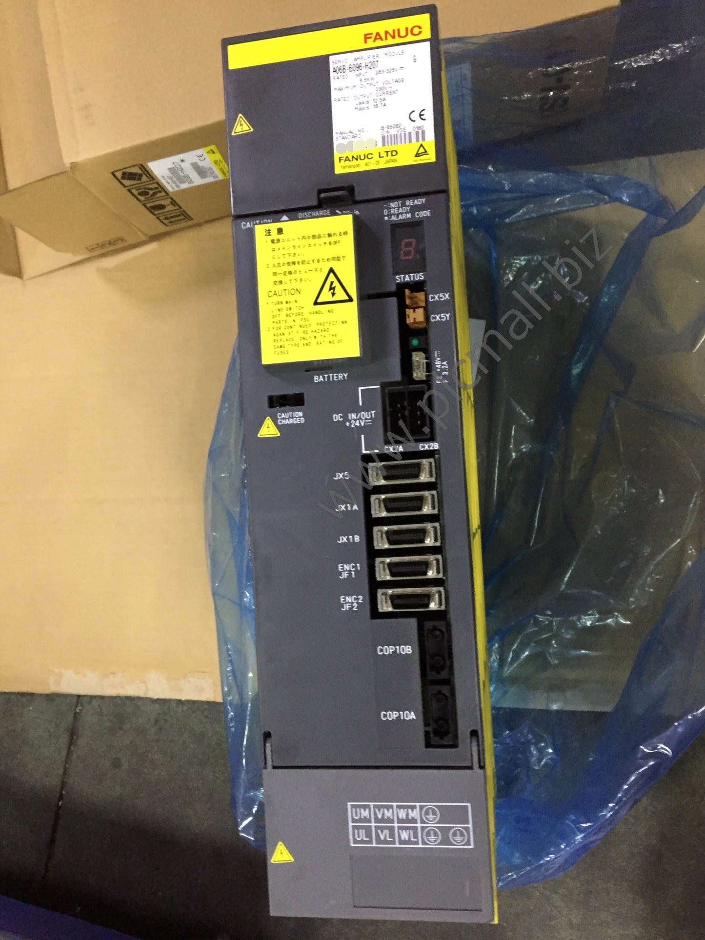 A06B-6096-H207 Fanuc Servo drive Amplifier 8.5KW 230V New in box