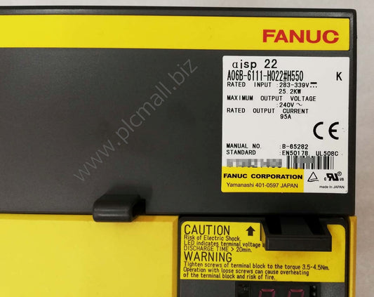 A06B-6111-H022#H550 Fanuc Servo drive Amplifier aiSP 22 New in box