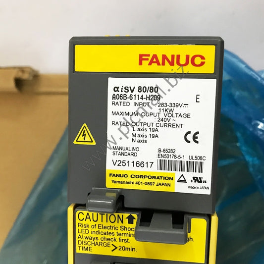 A06B-6114-H209 Fanuc Servo drive Amplifier aiSV 80/80 New in box