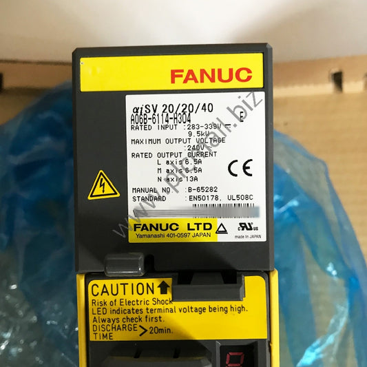 A06B-6114-H304 Fanuc Servo drive Amplifier aiSV 20/20/40 New in box