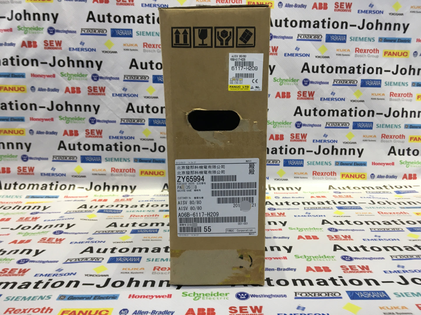 A06B-6117-H209 Fanuc Servo drive Amplifier aiSV 80/80 New in box