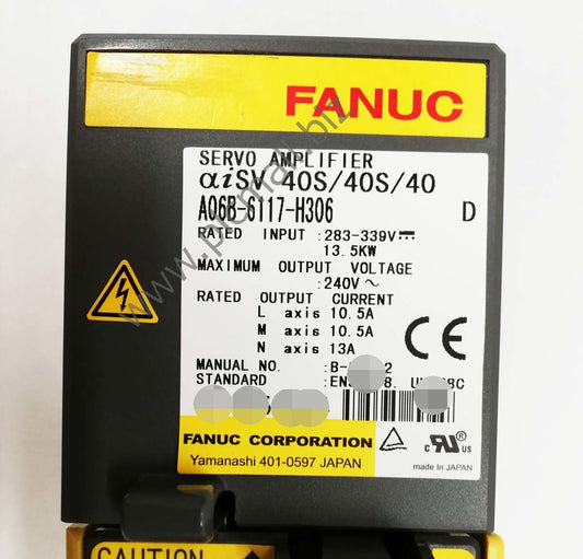 A06B-6117-H306 Fanuc Servo drive Amplifier aiSV 40S/40S/40 New in box