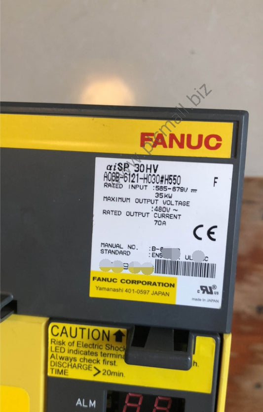 A06B-6121-H030#H550 Fanuc Servo drive Amplifier aiSP 30HV New in box