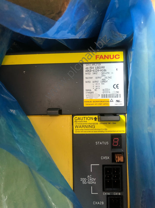 A06B-6124-H106 Fanuc Servo drive Amplifier AISV 180HV New in box