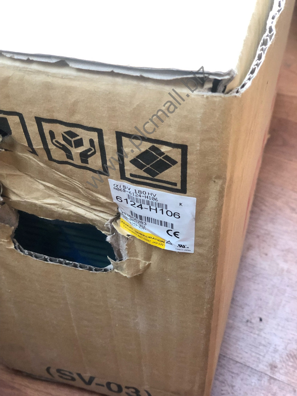 A06B-6124-H106 Fanuc Servo drive Amplifier AISV 180HV New in box