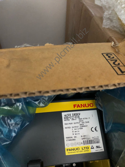 A06B-6127-H106 Fanuc Servo drive Amplifier aiSV 180HV New in box
