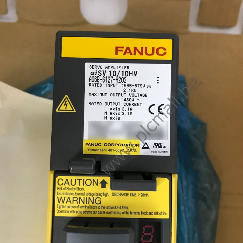 A06B-6127-H202 Fanuc Servo drive Amplifier aiSV 10/10HV New in box