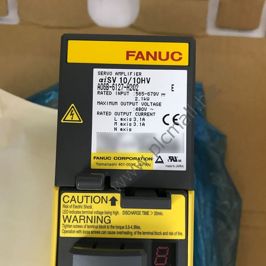A06B-6127-H202 Fanuc Servo drive Amplifier aiSV 10/10HV New in box