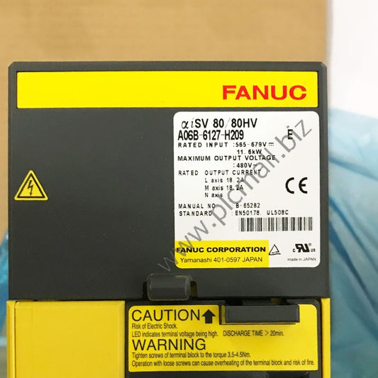 A06B-6127-H209 Fanuc Servo drive Amplifier aiSV 80/80HV New in box