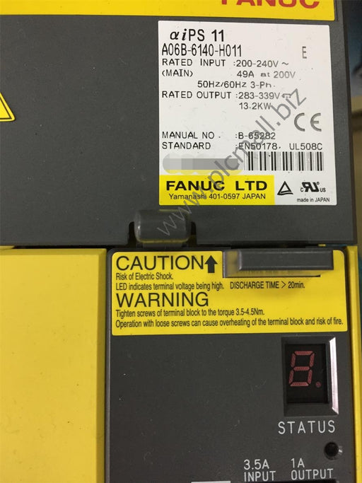 A06B-6140-H011 Fanuc Servo drive Amplifier 13.2KW aiPS 11 New in box