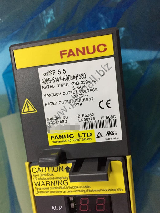 A06B-6141-H006#H580 Fanuc Servo drive Amplifier 6.8KW 240V aiSP 5.5 New in box
